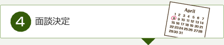 面談決定
