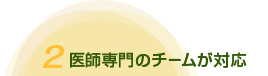 2 経営者専門のチームが対応