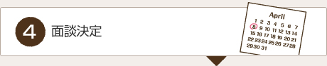 面談決定